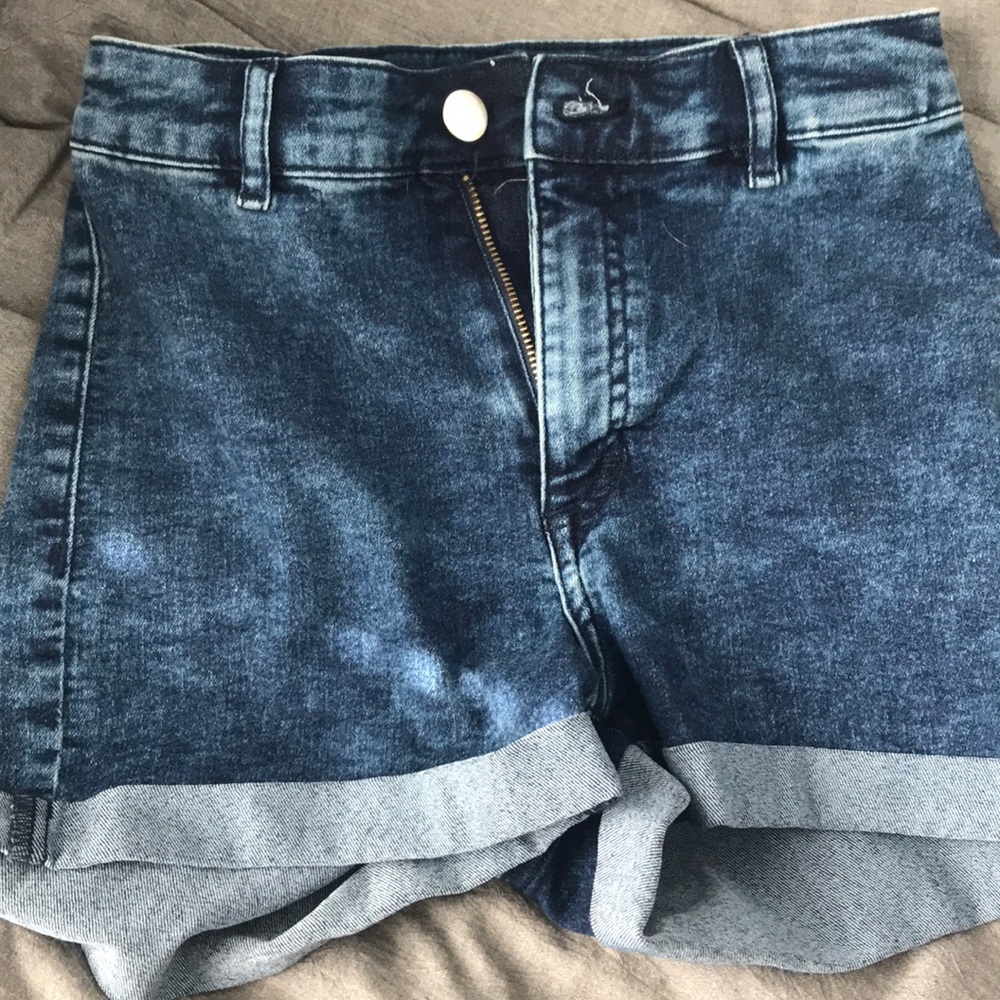 High waisted shorts